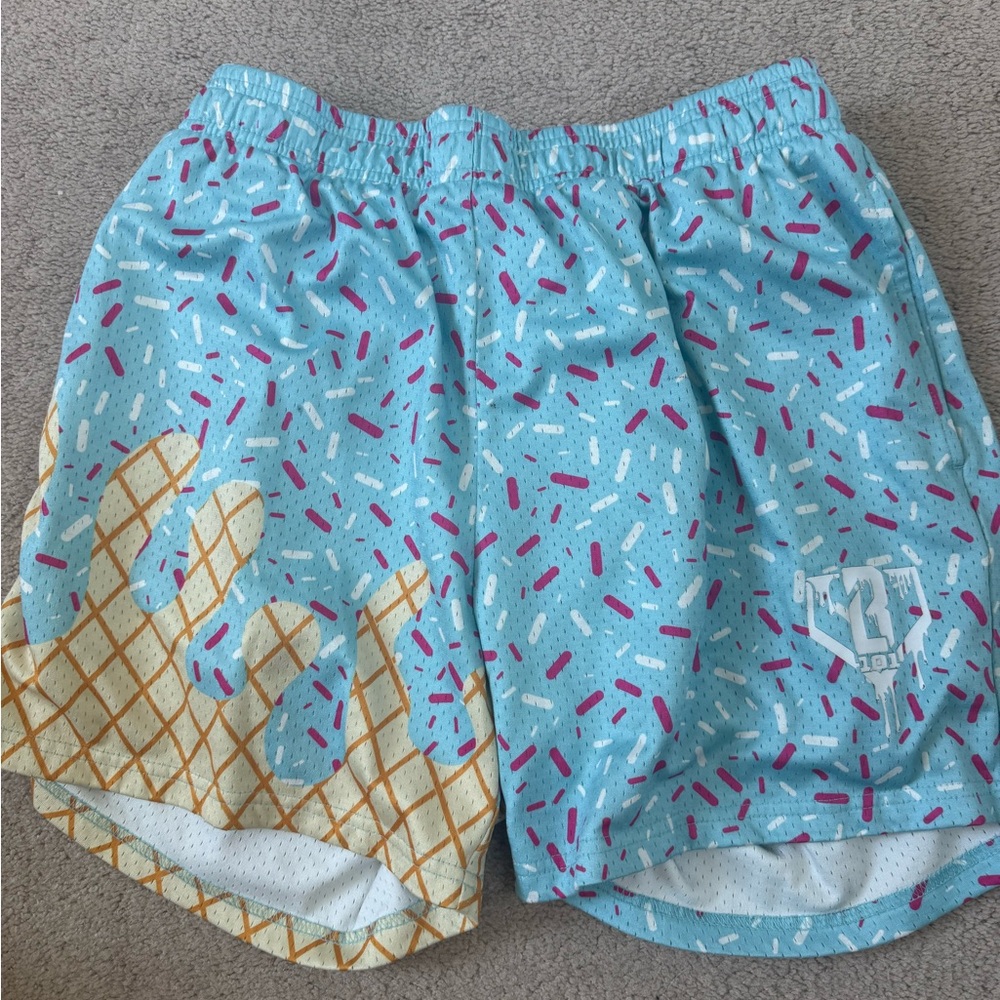 Baseball 101 Ice cream shorts